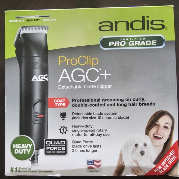 *FIRM* LNC Bundle Pet Trimmer- Andis Proclip AGC+ and New pack of guards - Picture 4 of 8